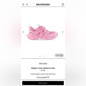 Balenciaga
Track lace-up sneakers